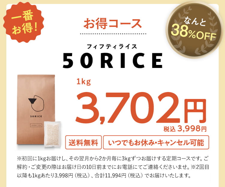 公式】おいしい こんにゃく米「５０ＲＩＣＥ（フィフティライス